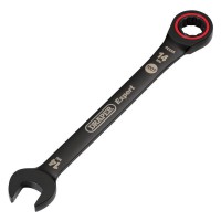 Draper Expert HI-TORQ Metric Ratchet Combination Spanner, 14mm, Black - 03887