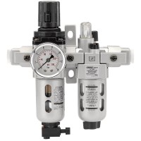Draper Expert 1/4\" BSP Combined Filter / Regulator/Lubricator Unit (FRL) - 24326