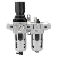 Draper Expert 1/2\" BSP Combined Filter / Regulator / Lubricator - 24333