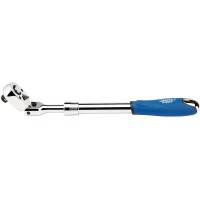 Draper Expert Flexible Head Extending Reversible Ratchet, 1/2\" Square Drive 72 Tooth - 26817