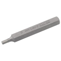 Draper Expert Hexagonal 10mm Insert Bit for Mechanics Bit Sets, 4mm x 75mm - 33332