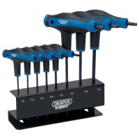 Draper Expert TX-STAR Soft Grip Metric T-Handle Torx Key Set (8 Piece) - 33872