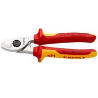 Knipex VDE Cable Shears 165mm - 95 16 165 SB