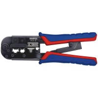 Knipex Crimping Pliers for Western Plugs 190mm - 97 51 10 SB