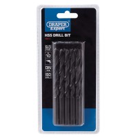 Draper Expert HSS Drill Bit, 9 x 220mm (Pack of 10) - 38815