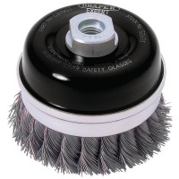 Draper Expert Steel Twist Knot Wire Cup Brush, 100mm, M14 - 52633