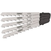 Draper Expert DT101D Jigsaw Blade Set, 100mm (5 Piece) - 81719