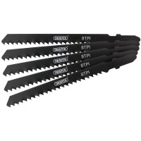 Draper Expert DT111C Jigsaw Blade Set, 100mm (5 Piece) - 81724