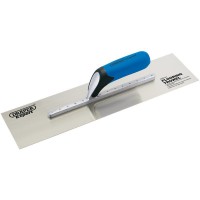 Draper Expert Soft Grip Stainless Steel Plastering Trowel, 455mm - 82149
