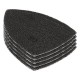 Trend Mesh Sheet Detail Sanding Pad, 100 x 150mm Delta, 150G (5 Pack) - AB/DET/150M