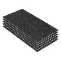 TREND AB/THD/80M - Mesh 1/3 Sheet Sanding Sheet, 5pc, 93mm x 190mm, 80 grit