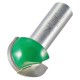 Trend C058X1/2TC CraftPro Cove Radius Router Cutter 12.7mm Radius x 15.9mm Cut x 1/2 Shank