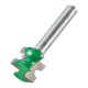 Trend C068X1/4TC CraftPro Staff Bead Router Cutter 2.8mm Radius x 12.7mm Cut x 1/4 Shank