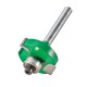 Trend C146X1/4TC CraftPro Guided Slot Router Cutter 8mm Cut x 31.8mm Dia x 1/4 Shank