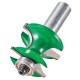 Trend C216X1/2TC CraftPro Guided Corner Bead Router Cutter - 9.5mm Radius
