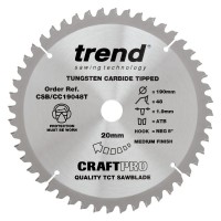 Trend Saw Blades - 190mm Diameter