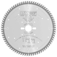 CMT Industrial Ultra Fine Finishing Long Life Saw Blade 250mm dia x 3.2 kerf x 30 bore Z80