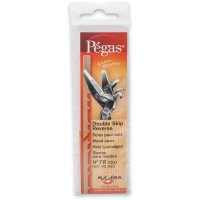 Pegas Double Skip Reverse Tooth Scroll Saw Blade - 12 pk