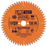 CMT ITK-Plus Non-Ferrous Metal and Melamine Saw Blade 184mm dia x 1.8 kerf x 20(+16+15.87) bore Z48