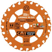 CMT XTreme Demolition Saw Blade - 190mm dia x 2.3 kerf x 30 bore Z24 5ATB