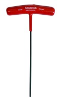 BONDHUS 2.5mm T-Handle Hex Driver - L152mm, 15254