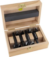 Famag 1622504 Bormax 2.0 Forstner Bit, Set of 4pcs in Wooden Case