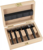 Famag 1622505 Bormax 2.0 Forstner Bit, Set of 5pcs in Wooden Case