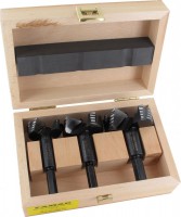 Famag 1622530 Bormax 2.0 Forstner Bit, Set of 3pcs in Wooden Case