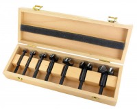 Famag 1622570 Bormax 2.0 Forstner Bit, Set of 7pcs in Wooden Case