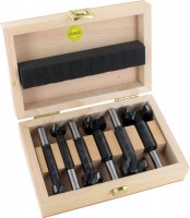 Famag 1662606 TCT Cylinder Boring bit Carbide Tipped Set of 6pcs in Wooden Case