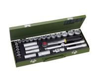 PROXXON 23000 SOCKET SET FOR 1/2\" DRIVE -29 PCES