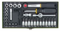 PROXXON 23080 36 PC SOCKET SET - 4 - 13mm (1/4\")