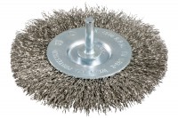 Metabo Wheel Brush 100mm Crimped Stainless Steel - 630551000