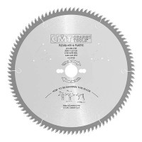 CMT Industrial PVC and Plexiglass Saw Blade 300mm dia x 2.8 kerf x 30 bore Z96 MATB