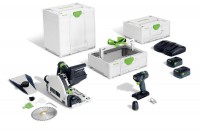 Festool 578028 Universal Cordless Combo Set TSC 55 K/TXS 18/TB M 137