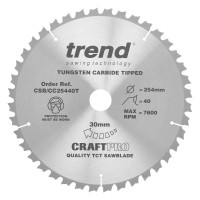 Trend Saw Blades - 254mm Diameter