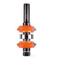 CMT Adjustable roundover & bevel router bit - 4.86mm radius x 1/2 shank, 45 deg