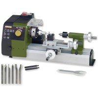 PROXXON 717495 FD 150/E LATHE + PROXXON CUTTING TOOL SET