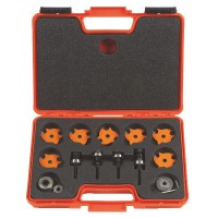 CMT Slot cutter set with chucks - 1/2 shank