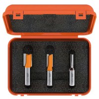 CMT 3 piece plywood groove bit set - 1/2 shank