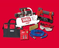 Senco AC4504 Silent Compressor + Finishpro10 Starterkit 230V UK