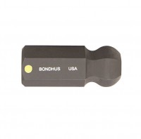 BONDHUS 1/2\" ProHold Ball End InHex - L2\" Socket Bit, 31416