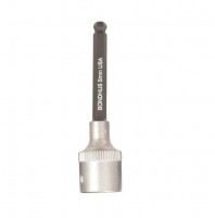 BONDHUS 5mm ProHold Ball End InHex Bit + 3/8\" Socket - L2\", 43464