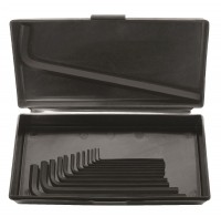 BONDHUS MHLX13 Hex Allen Key Set in Box - 13 pcs - 1/16\"-1/2\", 12342