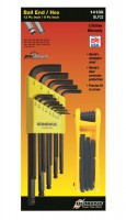 BONDHUS BLF22 ProGuard Ball End Hex Allen Key Set + Gorilla Grip - 13 + 9 pcs - 14189