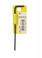 BONDHUS BL0.050 Ball End Hex Allen Key 0.050\" - L2.8\", 15702