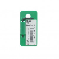 BONDHUS T6 Torx Key TX6 - L1.1\", 31706