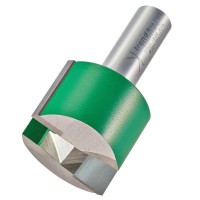 Trend C033NX1/2TC CraftPro Two Flute Straight Router Cutter 35mm Dia x 25mm Cut x 1/2 Shank