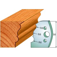 CMT SPINDLE MOULDER CUTTERS - Knives and Limiters 50mm - profile 509