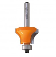 CMT Ovolo sash router bit - 28 dia x 19mm cut x 1/4 shank, profile C